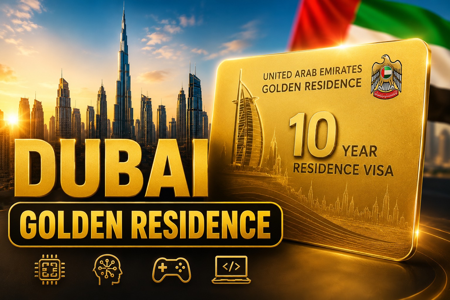 Dubai Golden Visa for Tech and Gaming Talent 2026